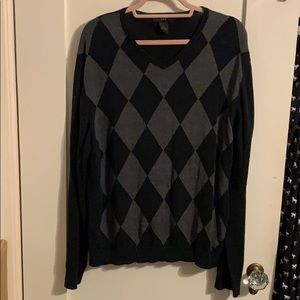 Argyle sweater